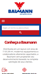Mobile Screenshot of baumann.ind.br
