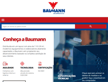 Tablet Screenshot of baumann.ind.br