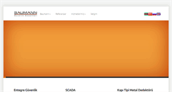 Desktop Screenshot of baumann.com.tr